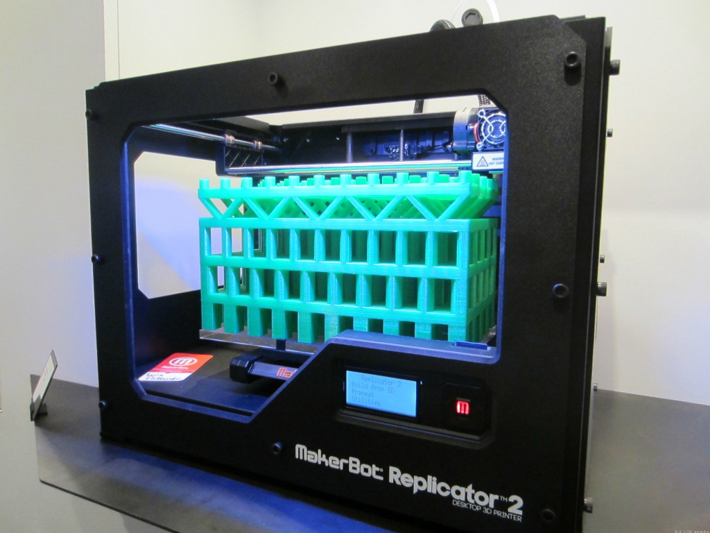 3D打印需求有多大 MakerBot已售超10万台
3D打印机多少钱,3D打印技术原理,3d打印机视频,wifi版3D打印机,桌面3D打印机