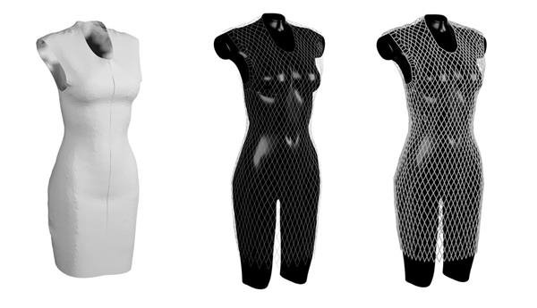 3D打印衣服越来越普遍 服装设计专业学生3D打印裙子_e键3D打印服务