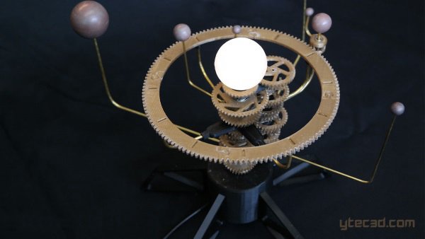 3D打印技术几步走 3D打印全自动太阳系模型免费教程