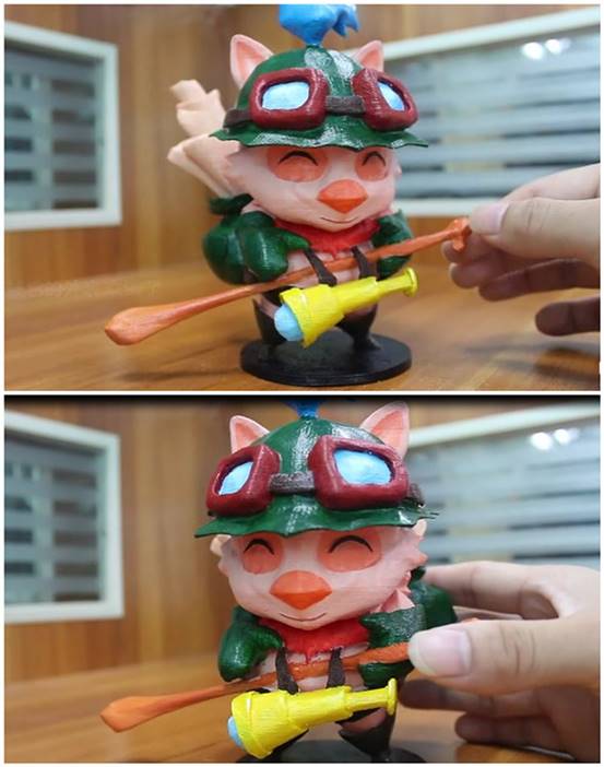 LOL《英雄联盟》人物你认识几个？3D打印游戏人物_e键3d打印服务