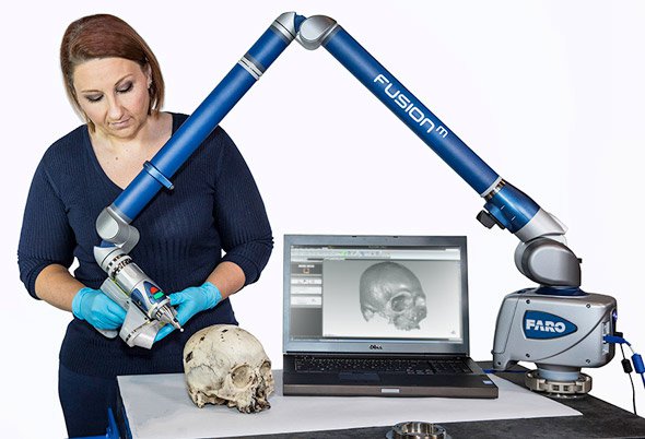 警察破案又添新助手 法如Forensic ScanArm快速3D扫描罪案证物
