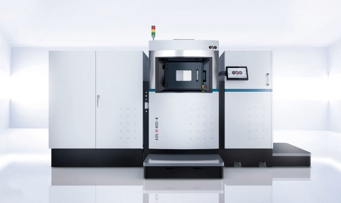 金属3D打印机发展速度迅猛 更大更快的M400-4金属3D打印机即将上市(EOS制造)