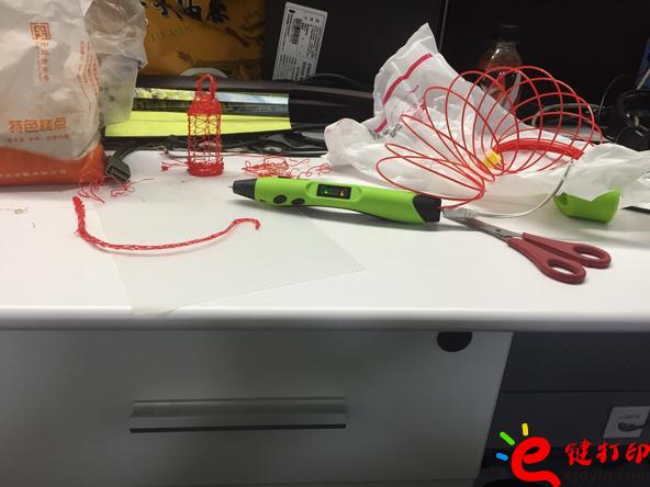[内附美图]第一次3D打印笔DIY作品之毛毡鸟巢