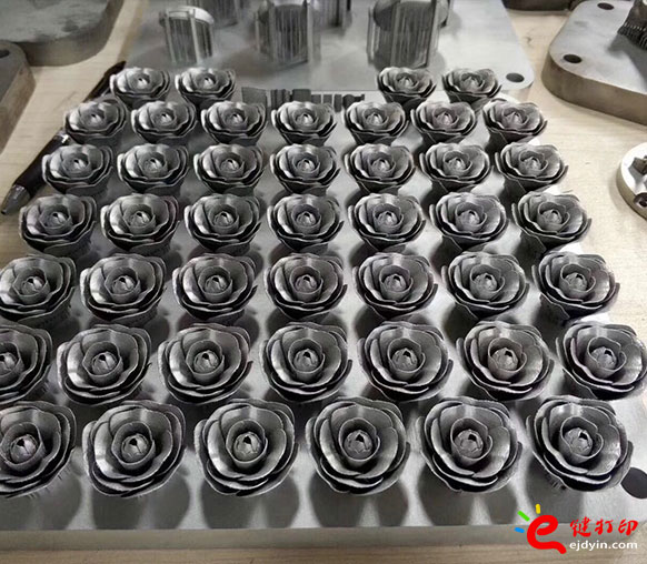 3D打印金属花朵工艺品1