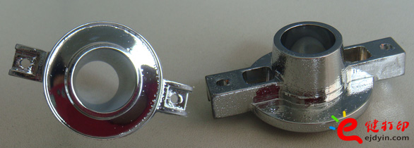 塑料手板CNC加工+电镀加工2