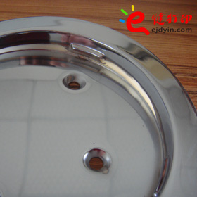 塑料手板CNC加工+电镀加工4