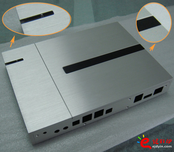 播放器外壳(拉丝+发黑)钣金加工1