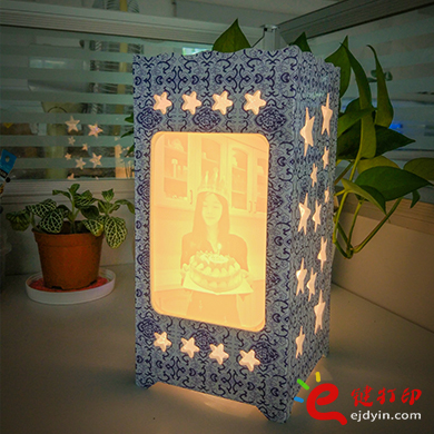3D打印浮雕台灯